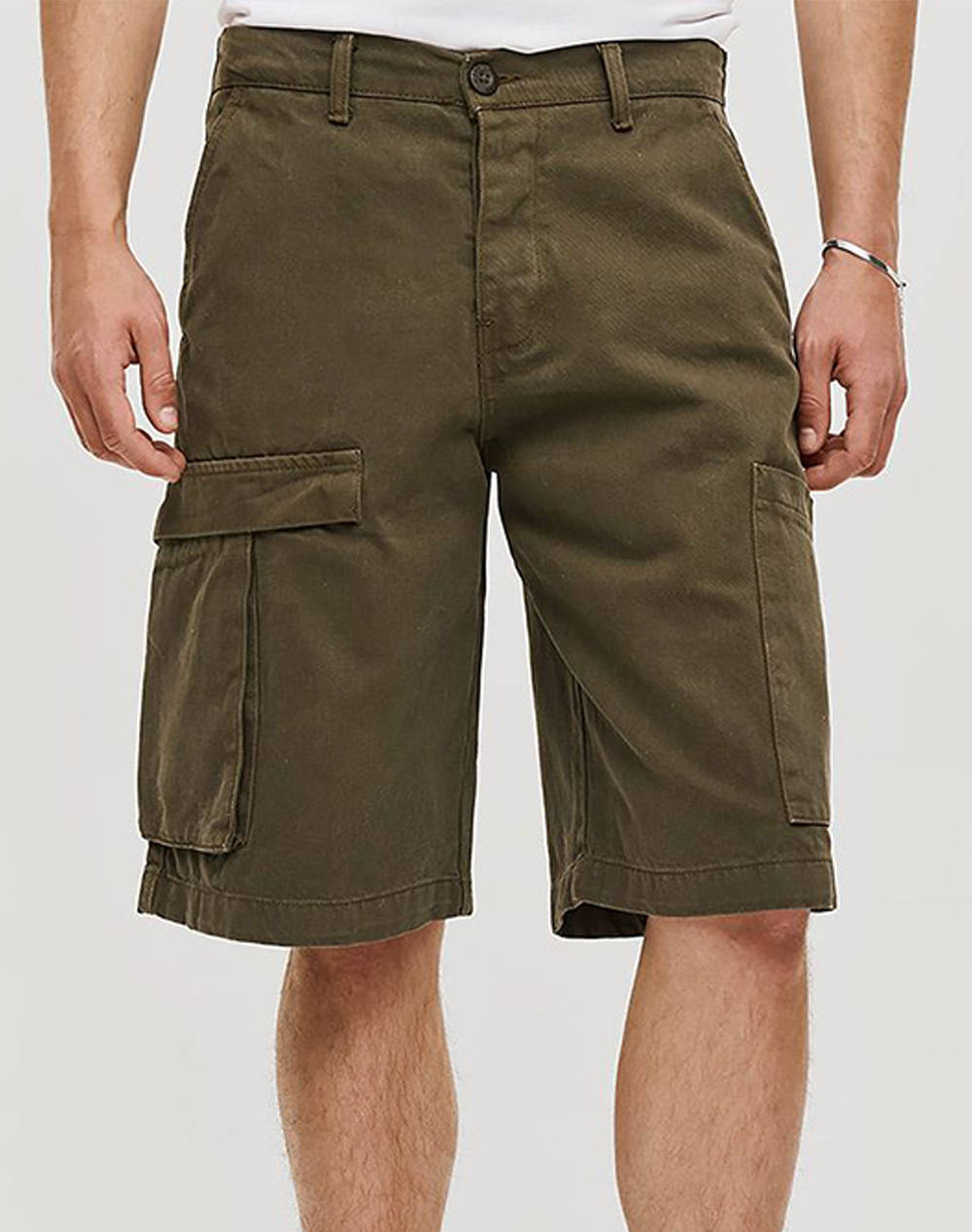 Brokers Men''S Bermuda Jean Shorts Men Clothes Shorts/Bermudas Cargo Khaki Cotton,Elastic 25015661352 62 Male Cargo Khaki