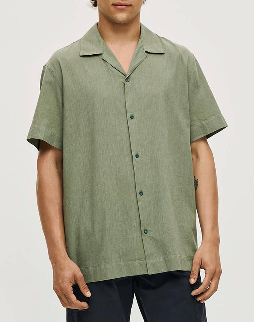 Brokers Men''S Shirt Men Clothes Shirts Khaki Cotton,Synthetic 25016181645 62 Male Shirts Khaki