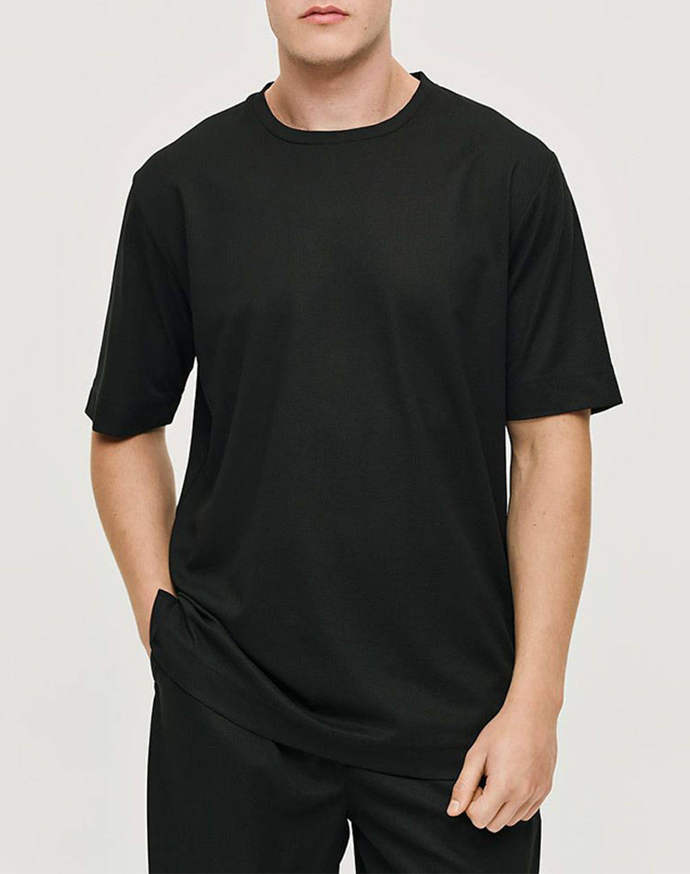 Brokers Men''S T Shirt Men Clothes T Shirts & Sweatshirts T Shirts Black Elastic,Synthetic 25017232773 49 Male T-Shirts Black