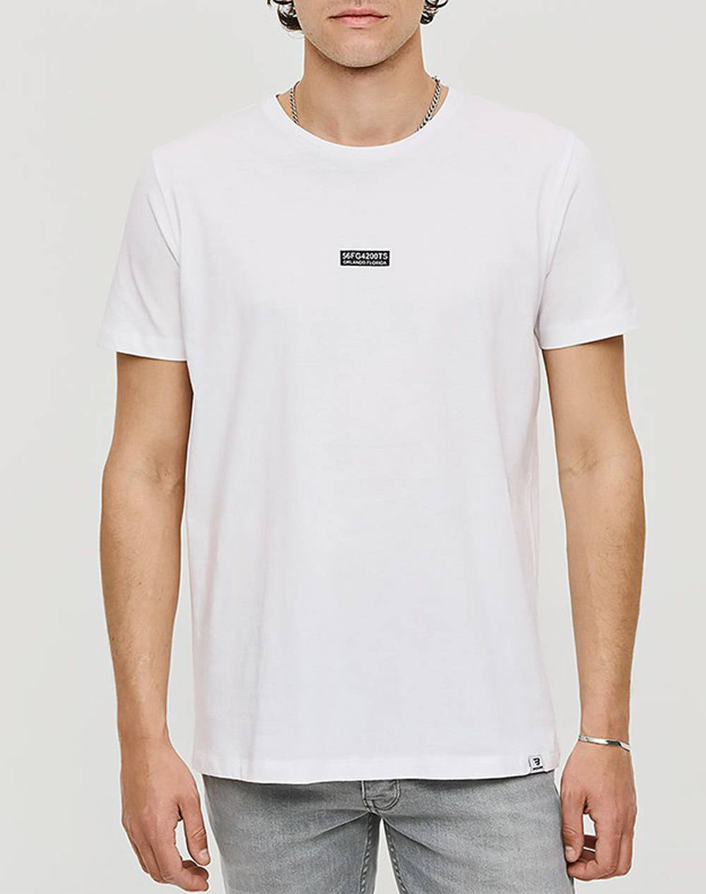 Brokers Men''S T Shirt Men Clothes T Shirts & Sweatshirts T Shirts White Cotton 25017111751 1 Male T-Shirts