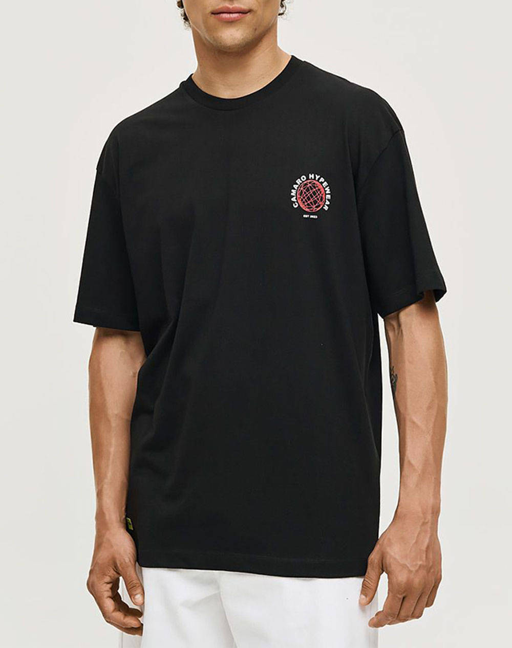 Brokers Men''S T Shirt Men Clothes T Shirts & Sweatshirts T Shirts Black Cotton 25027375752 80 Male T-Shirts Black