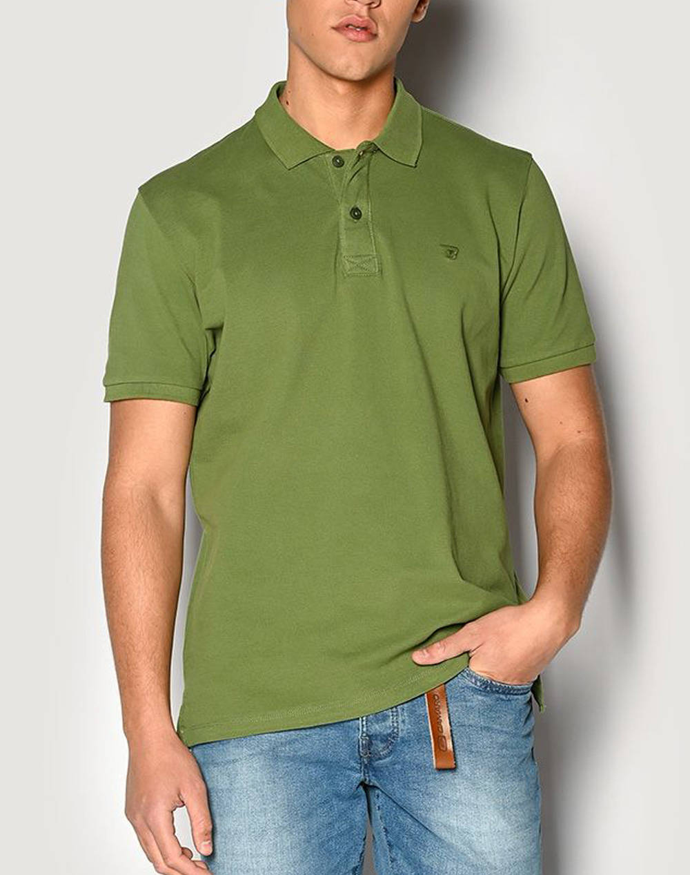Brokers Men''S Polo Men Clothes T Shirts & Sweatshirts Polo Green Cotton 2301780106 60 Male Polo Green