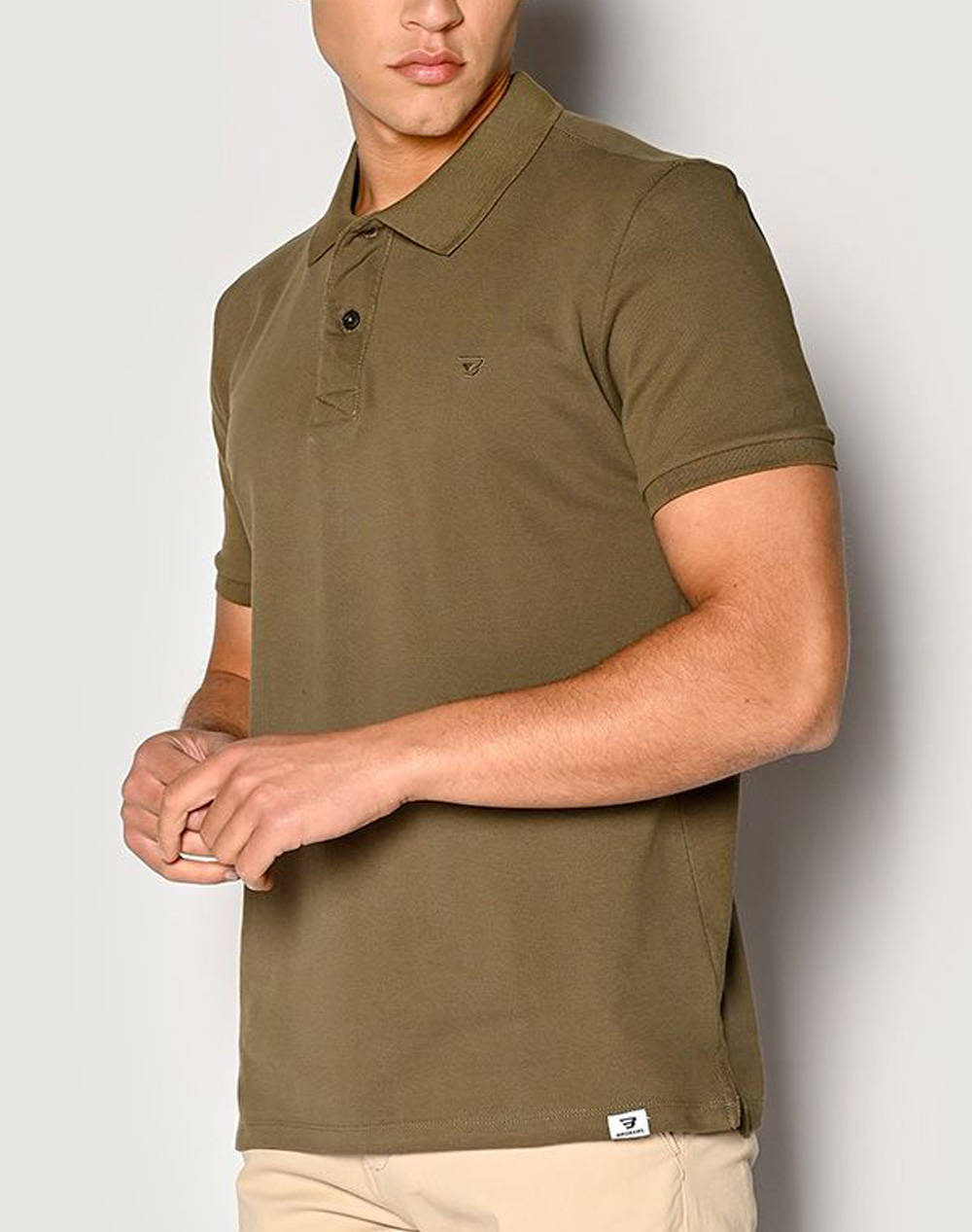 Brokers Men''S Polo Men Clothes T Shirts & Sweatshirts Polo Khaki Cotton 2301780106 62 Male Polo Khaki