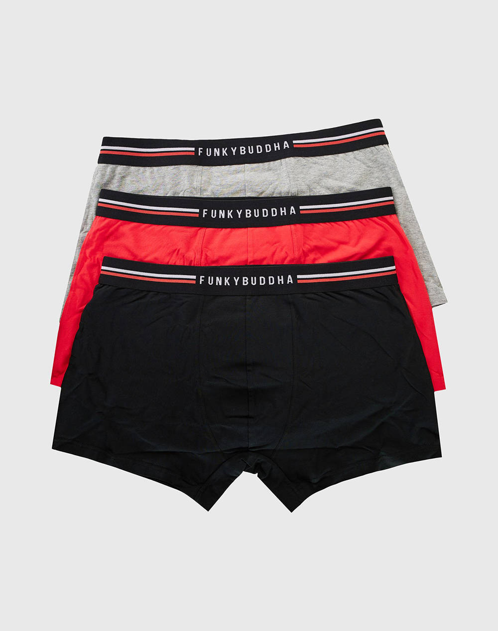 Funky Buddha Men''S Underwear Men Underwear Briefs Boxer Briefs Multi Cotton,Elastic Fbm011 090 10 Multi Male Boxer Briefs