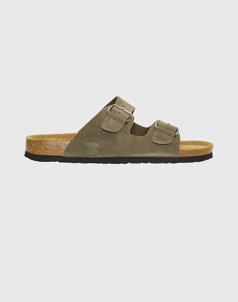 Funky Buddha Men''S Sandals Men Footwear Sandals Green Suede Fbm011 072 08 Mineral Green Male Sandals Green