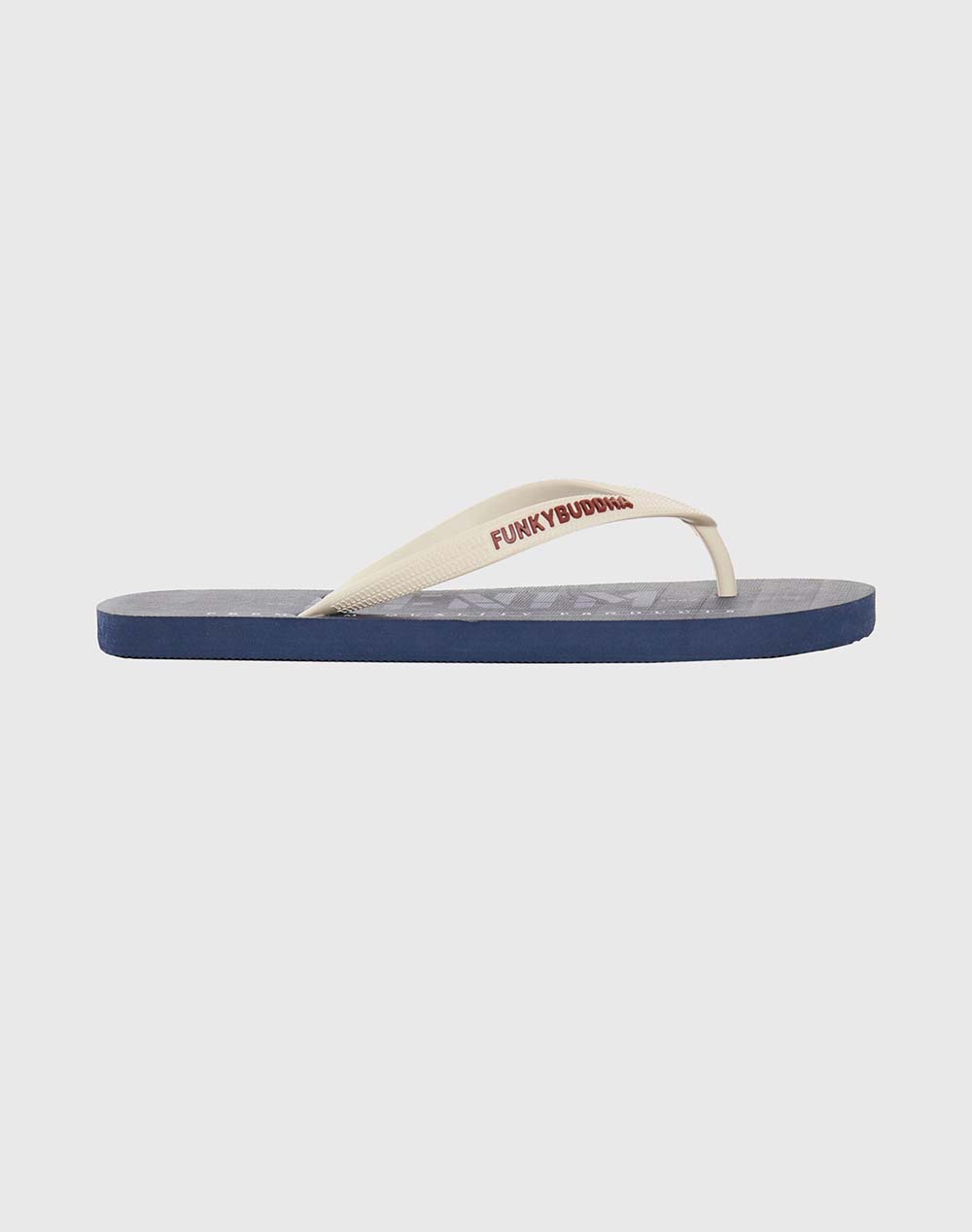 Funky Buddha Men''S Flip Flops Men Footwear Flip Flops Indigo Synthetic Fbm011 067 08 Indigo Male Flip Flops