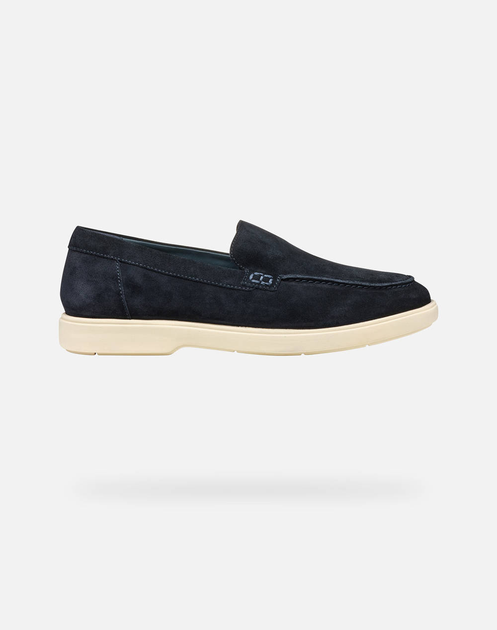 Geox U Spherica Ec17 D – Suede Men Footwear Moccasins Navyblue Leather,Suede U55Lad00022C4021 C4021 Male Moccasins Blue