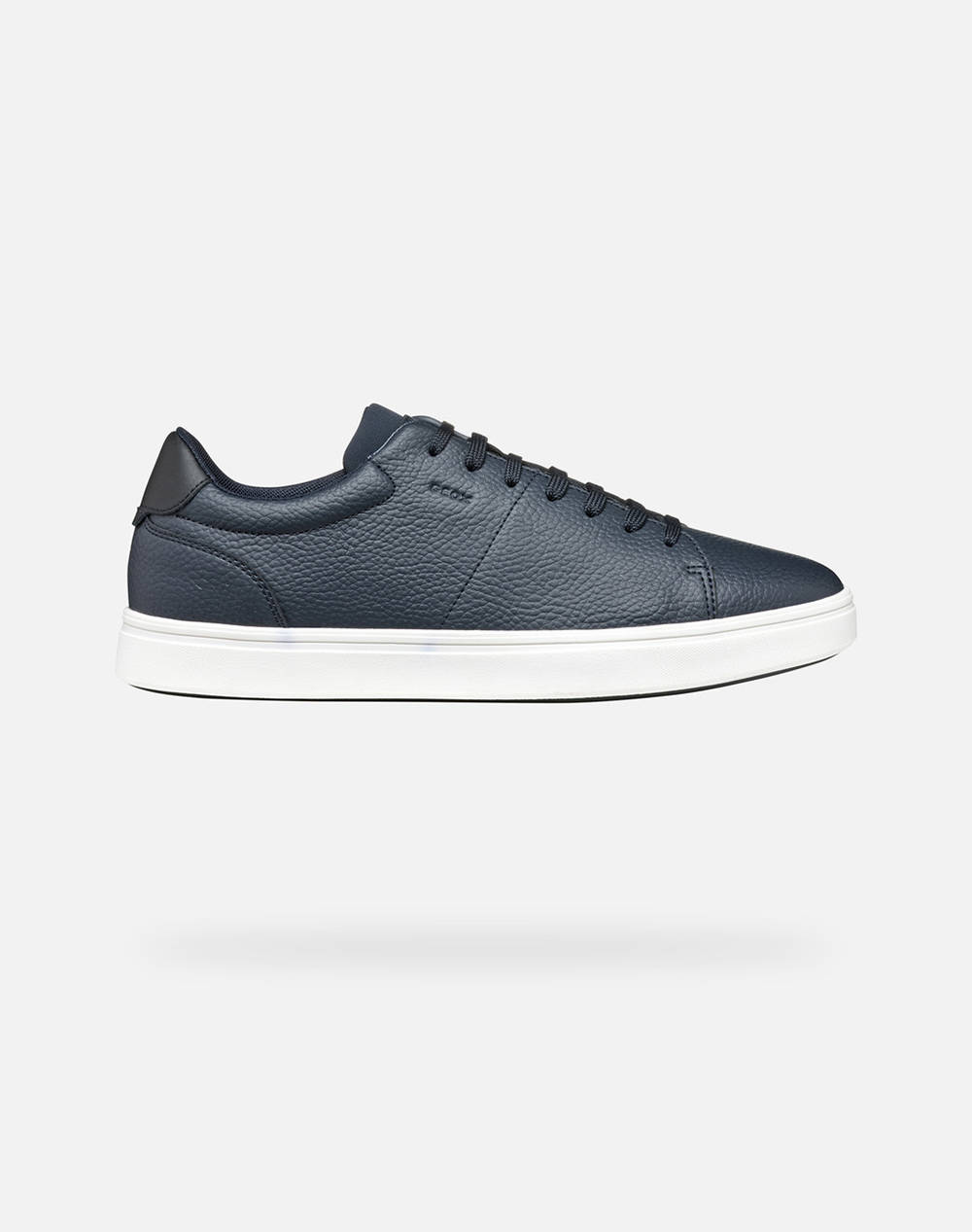 Geox U Baltmoore A Coated Cow Lea Men Footwear Sneakers Navyblue Leather,Fabric U55Lda0009Bc4002 C4002 Male Sneakers Blue