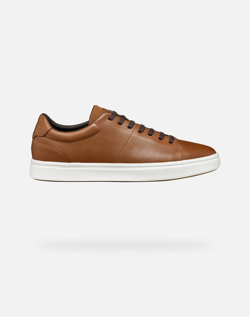 Geox U Baltmoore C Smo.Lea Men Footwear Sneakers Brown Leather,Fabric U55Ldc00043C6001 C6001 Male Sneakers Brown