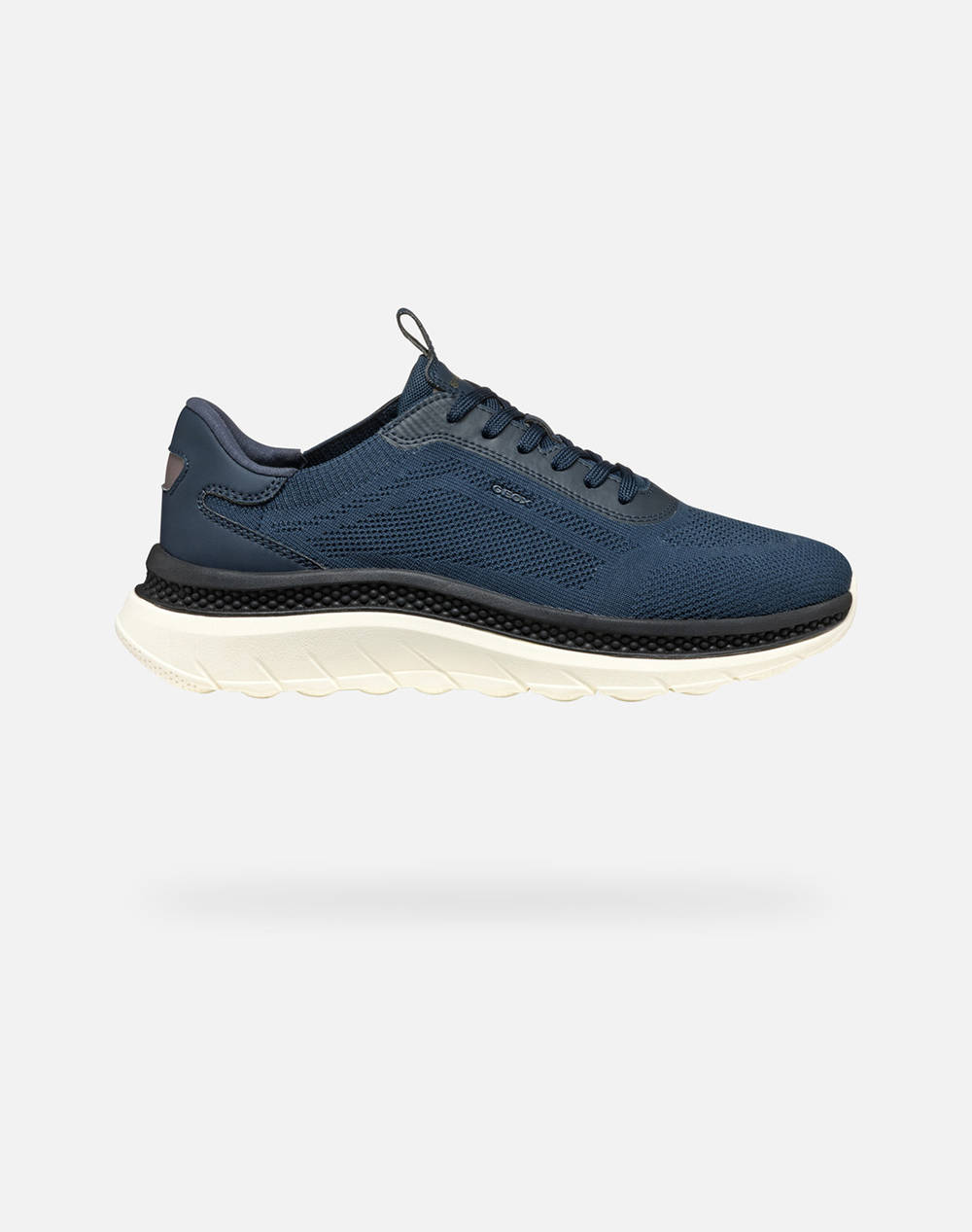 Geox U Spherica Actif X A Knit.Te Men Footwear Sneakers Navyblue Synthetic,Fabric U55Gqa0006Kc4002 C4002 Male Sneakers Blue