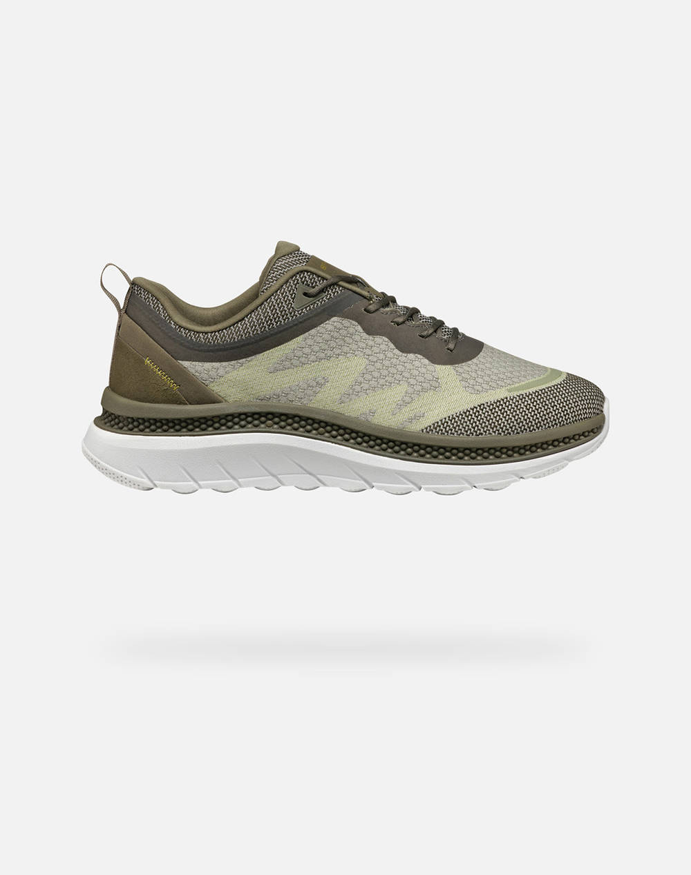 Geox U Spherica Actif Xc Jacq.Te Men Footwear Sneakers Khaki Synthetic,Fabric U45Gqc000Zgc3064 C3064 Male Sneakers Khaki