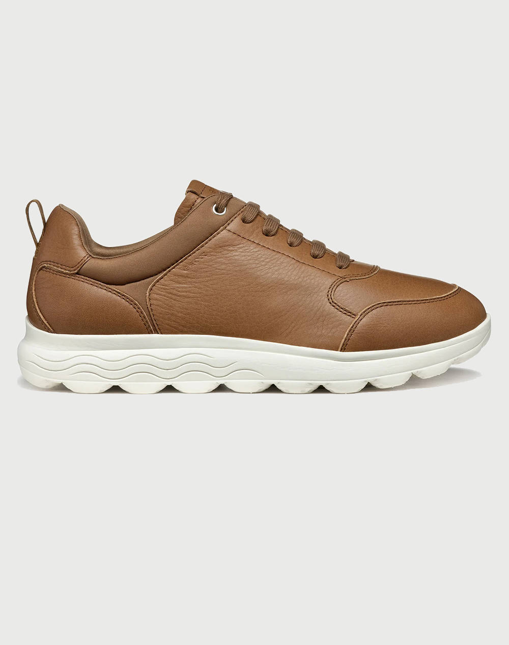 Geox U Spherica A Tumb.Lea Men Footwear Sneakers Brown Leather,Fabric U55Bya00046C6018 C6018 Male Sneakers Brown