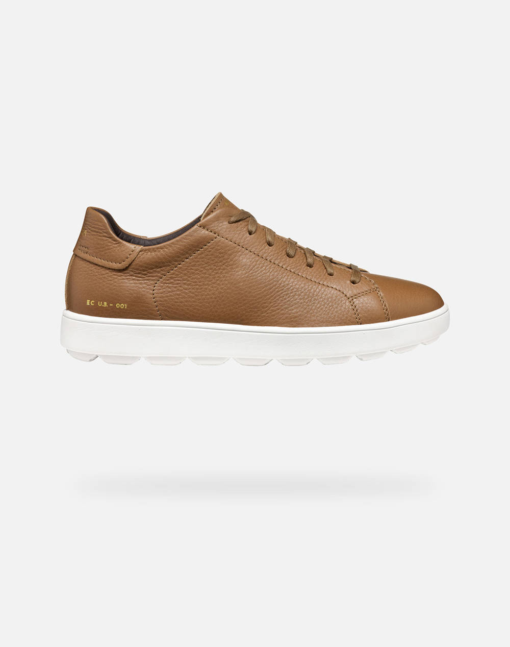 Geox U Spherica Ecub 1 C Tumb.Lea Men Footwear Sneakers Brown Leather U55Gpc00046C6018 C6018 Male Sneakers Brown
