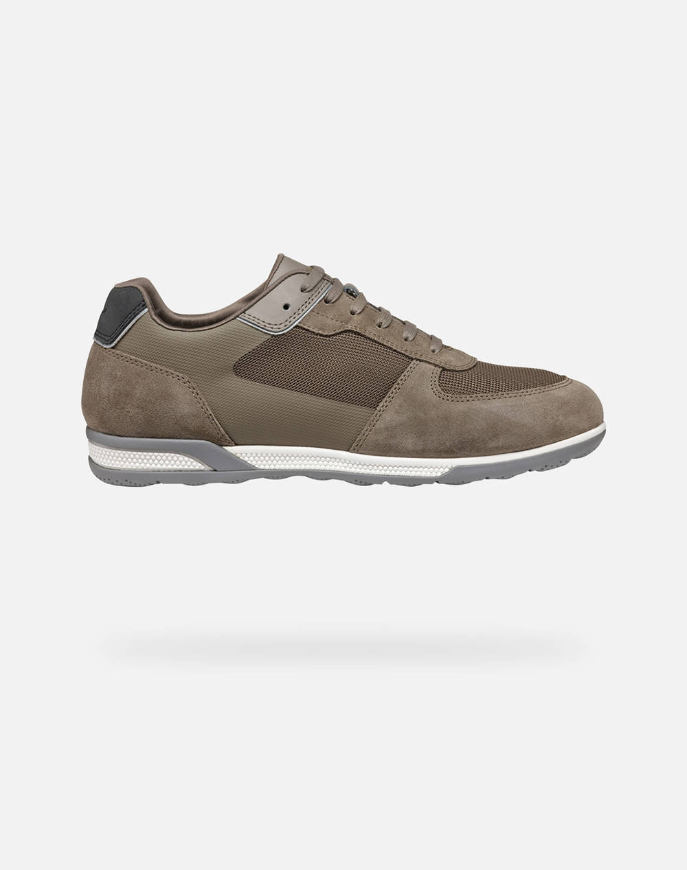 Geox U Spherica Actif X3 A Mes+Su Men Footwear Sneakers Brown Leather,Synthetic,Fabric U55Lga01422C1018 C1018 Male Sneakers Brown