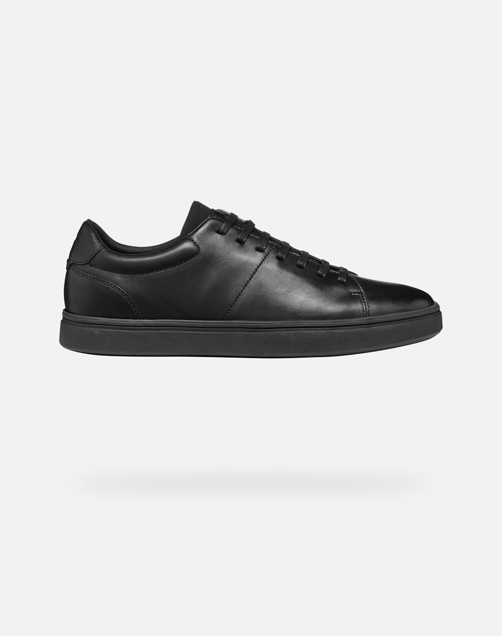 Geox U Baltmoore C Smo.Lea Men Footwear Sneakers Black Leather,Fabric U55Ldc00043C9999 C9999 Male Sneakers Black