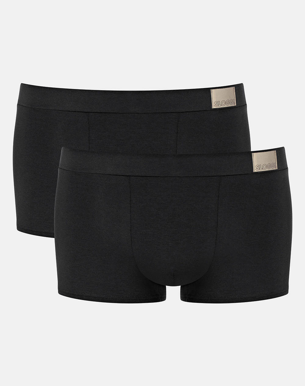 Sloggi Sloggi Men Go Natural H Hipster C2P Men Underwear Briefs Boxer Briefs Black Cotton,Elastic 10214626 0004 Male Boxer Briefs Black