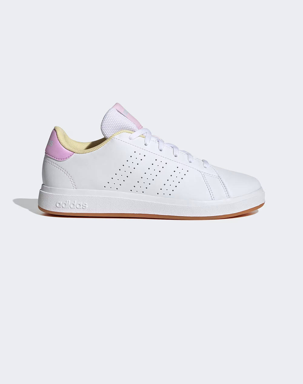 Adidas Advantage Base 2.0 Παιδι Κοριτσι Παπουτσια Sneakers White Απομιμηση Δερματος Ji4191 White Για Κορίτσι