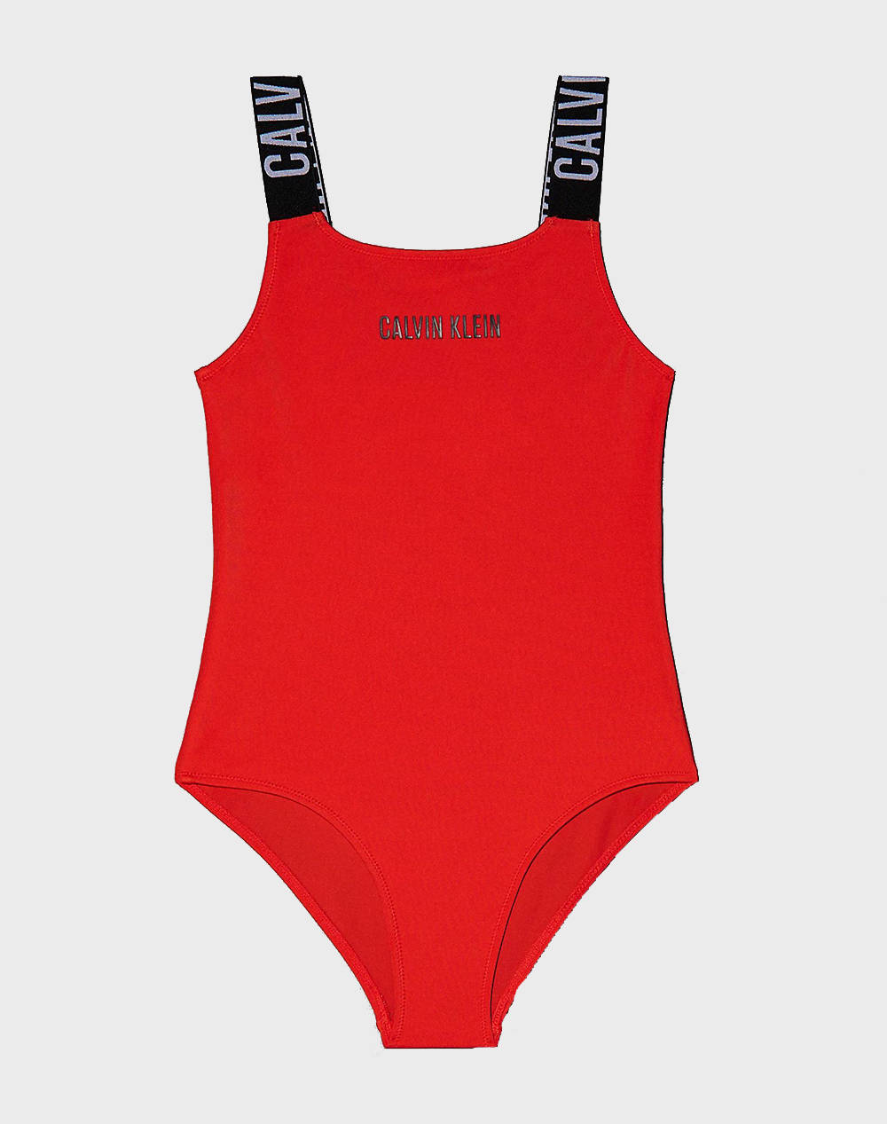 Calvin Klein Jeans Swimsuit Kids Girl Underwear Swimwear Red Elastic,Synthetic Ky0Ky00098 Xm8 Female Swimwear