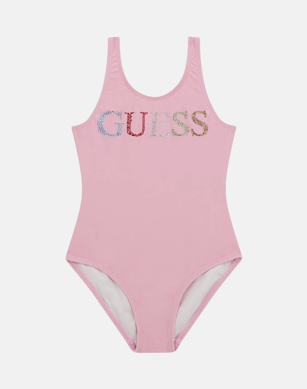 Guess One Piece Swimsuit Recy Pa Stretch Microfiber 190 Kids Swimsuit Girl Kids Girl Underwear Swimwear Pink Elastic,Synthetic J5Gz01Kca60 G66G Female