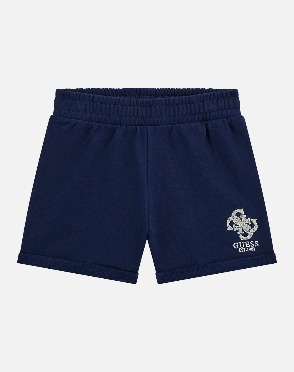 Guess Active Shorts Mid Org Co Unbrush Fleece 290 Shorts G Kids Girl Clothes Shorts/Bermudas Darkblue Cotton J5Gd24Ka6R4 G7Hr Female Shorts/Bermudas