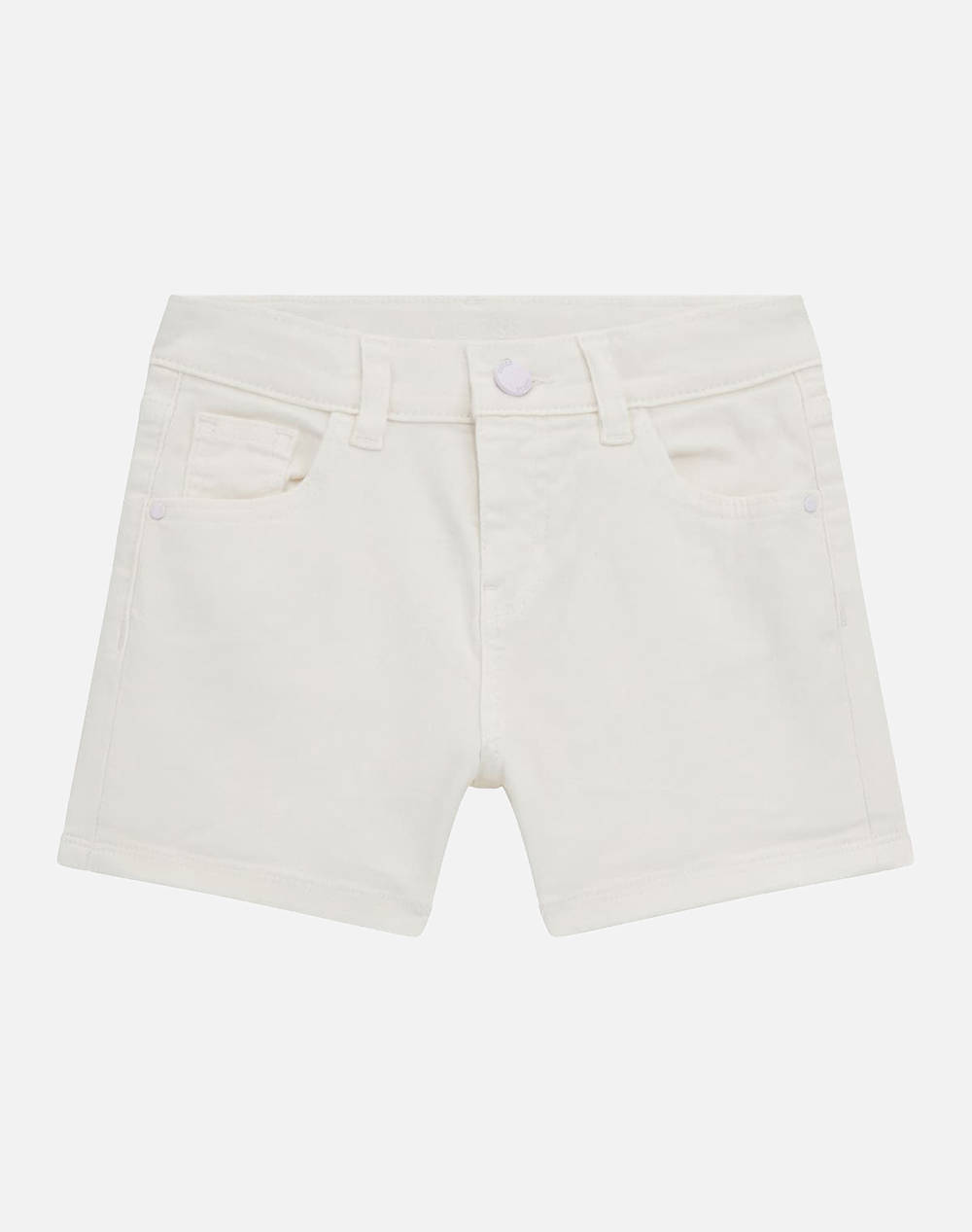 Guess Gmd Stretch Bull Den Organic Str. Bull Denim 10 Oz Shorts G Kids Girl Clothes Shorts/Bermudas White Cotton,Elastic J4Rd19We620 G011 Female