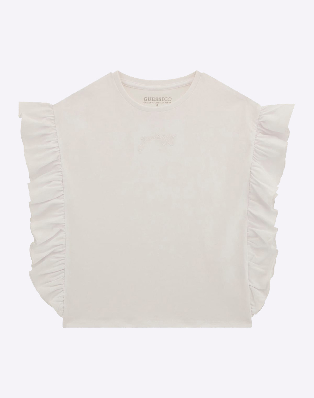 Guess Ss T Shirt Mid Organic Cotton Jersey 210 Kids T Shirt Girl Kids Girl Clothes Shirts Offwhite Cotton J5Gi22Kcnq4 G011 Female Shirts