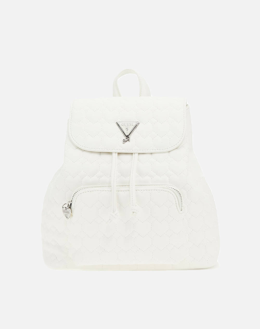 Guess Quilted Backpack Pu Matt Soft Leather Bag G Kids Accessories Bags & Backpacks Cream Synthetic J5Gz23Wgct0 G012 Female Bags & Backpacks