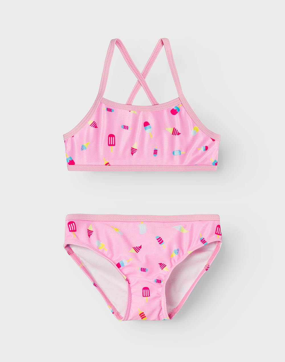 Name It Nmfzille Bikini Box Tb Kids Girl Underwear Swimwear Lilac Elastic,Synthetic 13225775 Lilac Sacheticecream Female Swimwear