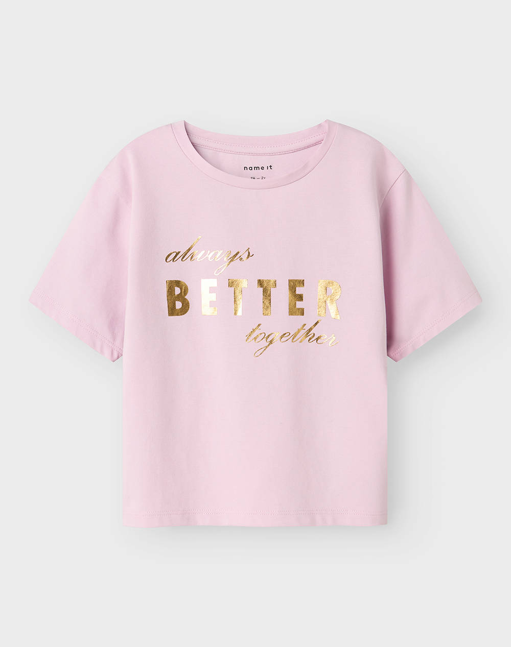 Name It Nmfbrira Nreg Ss Top Kids Girl Clothes Baby Lightpink Cotton,Elastic 13240257 Winsome Orchid Female Baby