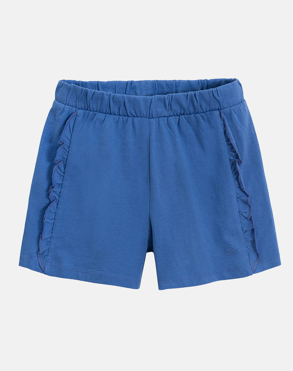 Cool Club Shorts Girl (2 8) Kids Girl Sportswear Bottom Clothing Shorts/Bermudas Blue Cotton Ccg3011957 Blue Female Shorts/Bermudas Blue