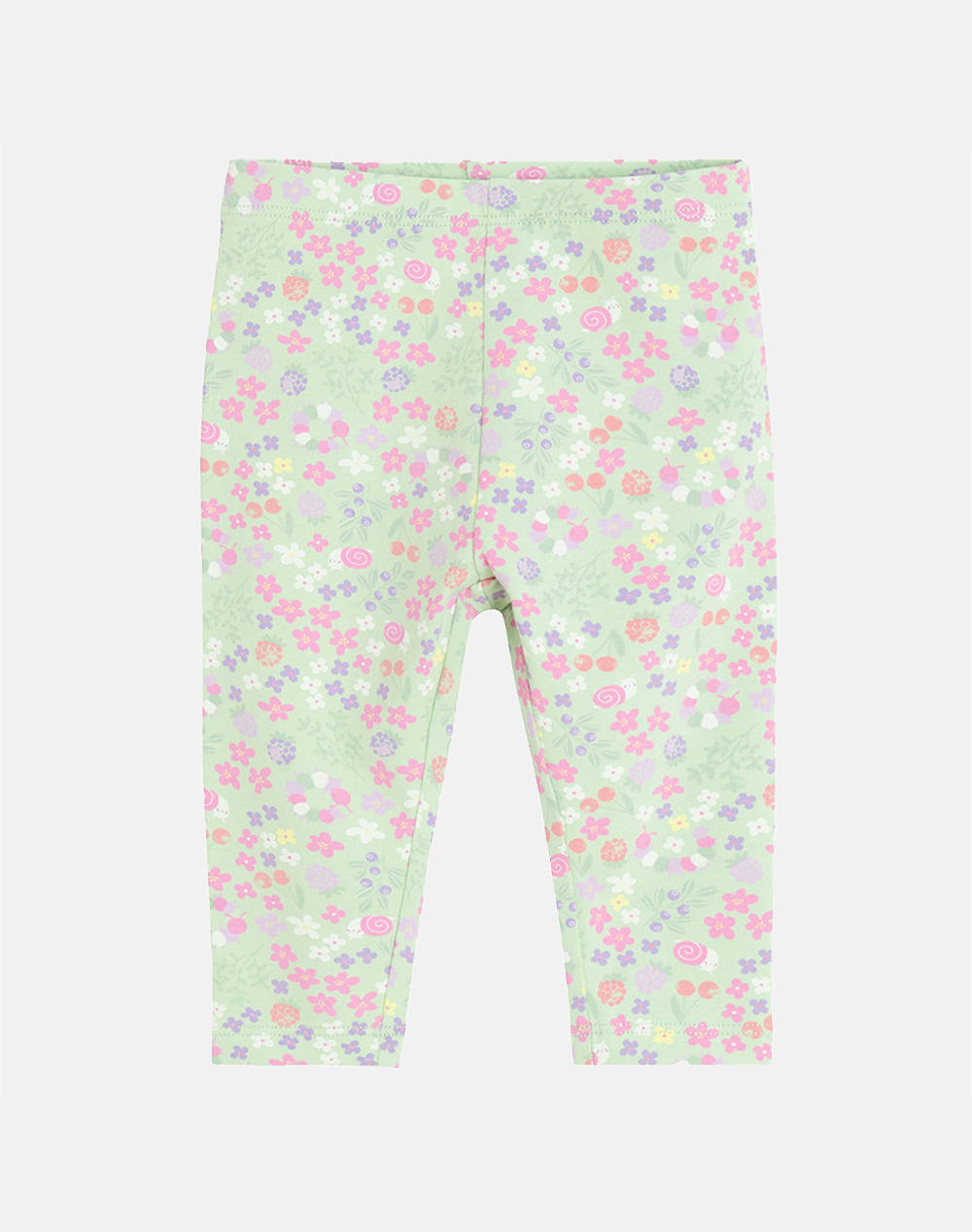 Cool Club Leggings Girl (0 2) Kids Girl Clothes Baby Lightgreen Cotton,Lycra Ccg3001067 Light Green Female Baby Green