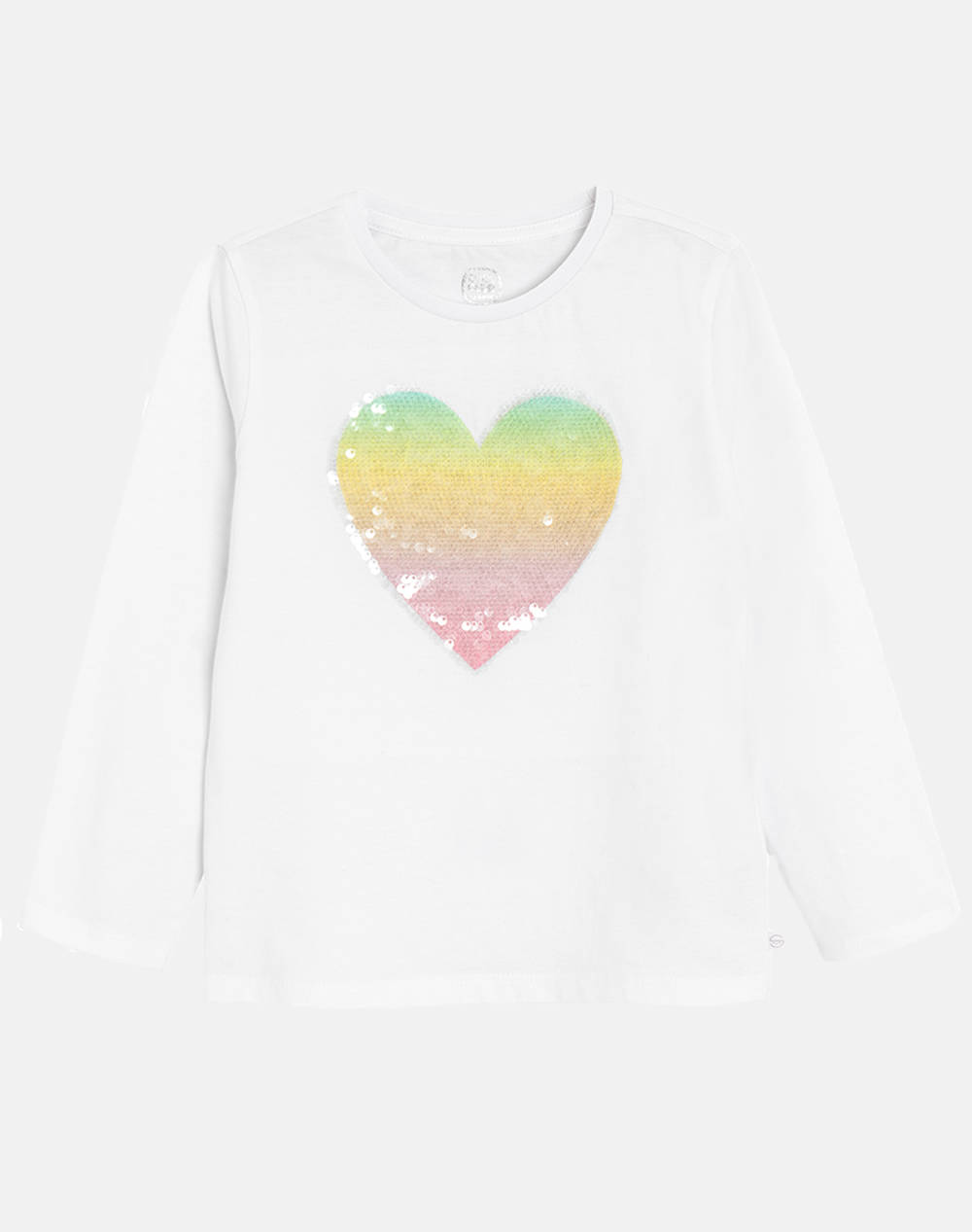 Cool Club T Shirts L/S Girl Kids Girl Clothes Shirts White Cotton Ccg3010359 White Female Shirts