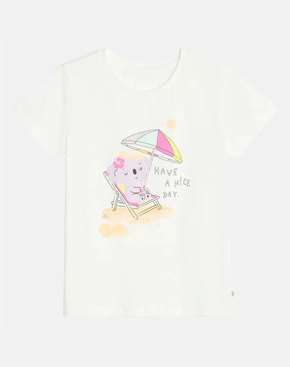 Cool Club T Shirt Girl (2 8) Kids Girl Clothes Shirts White Cotton Ccg3011783 White Female Shirts
