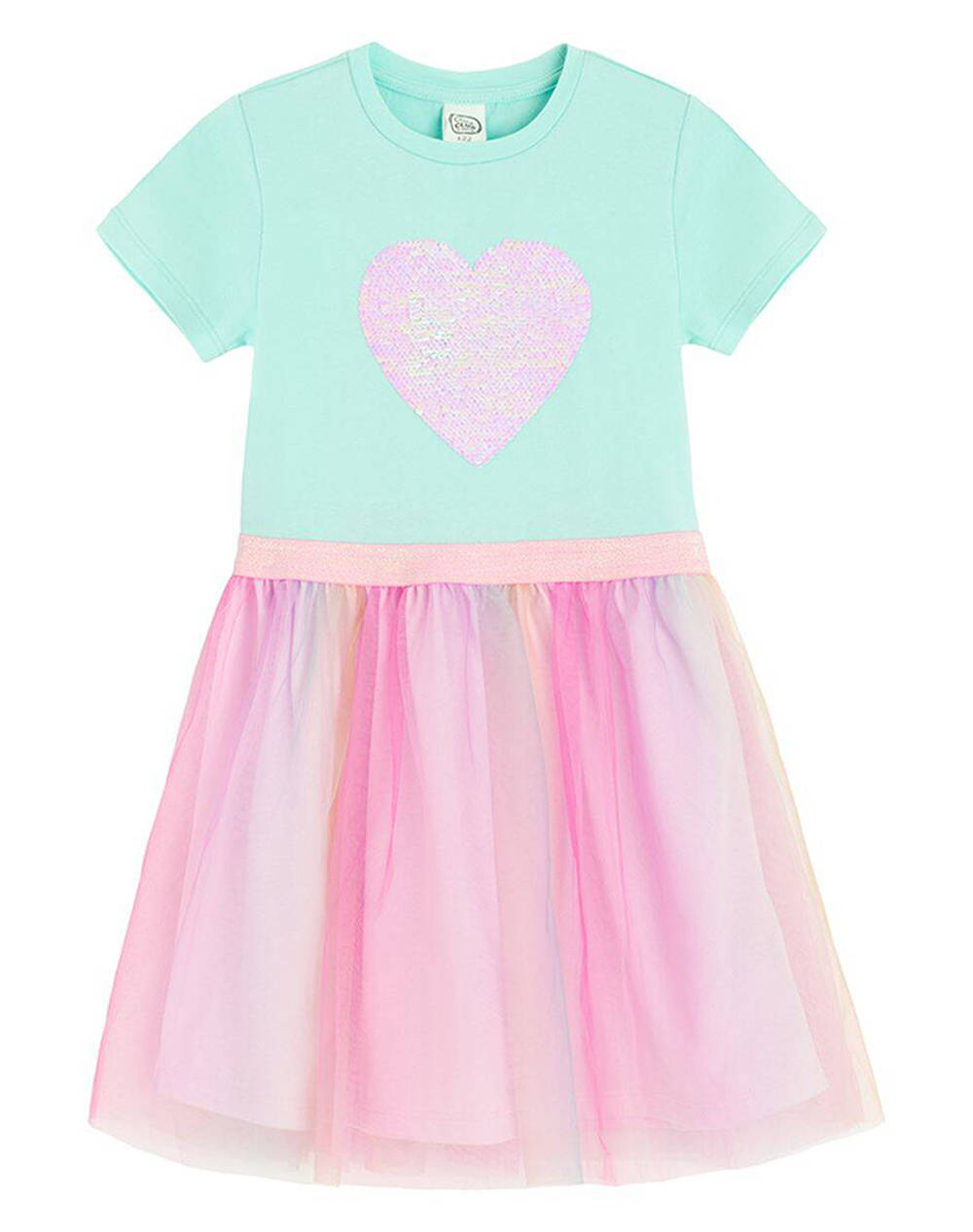 Cool Club Dresses Casual Girl (2 8) Kids Girl Clothes Dresses Lightgreen Synthetic Ccg3010381 Green Female Dresses Green