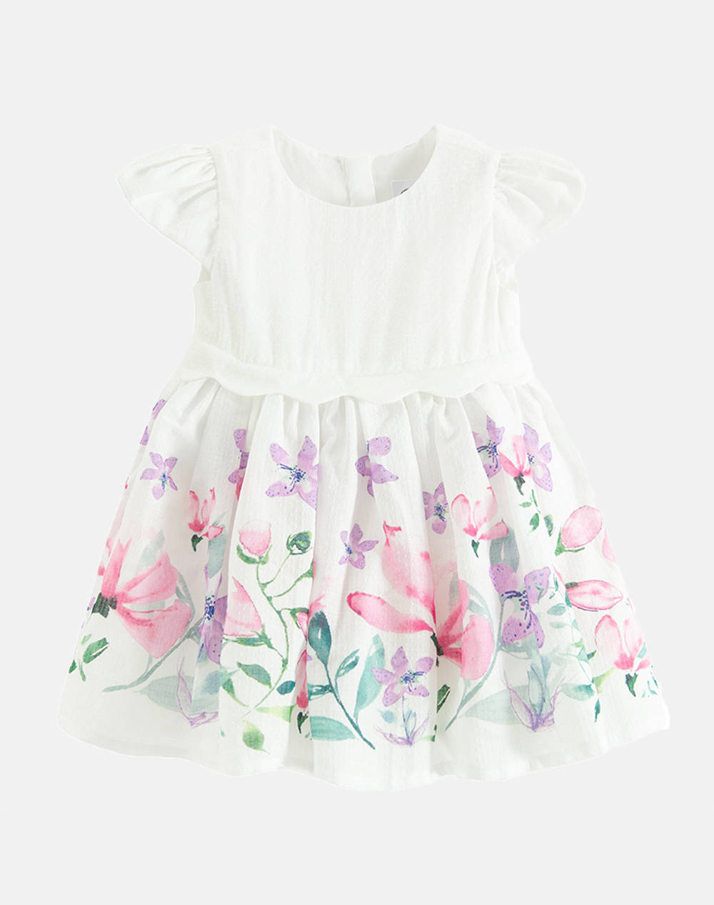 Cool Club Dress Girl (0 2) Kids Girl Clothes Baby Cream Cotton Ccg3000817 Creamy Female Baby
