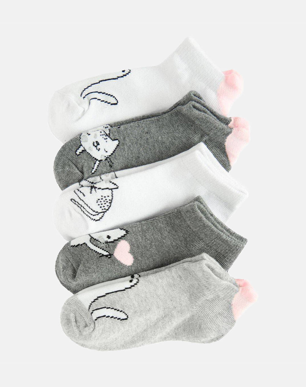Cool Club Kids'' Socks 5 Pairs Girl (2 8) Kids Girl Underwear Socks Mixed Cotton,Elastic,Synthetic Chg3010089 00 Mix Female Socks