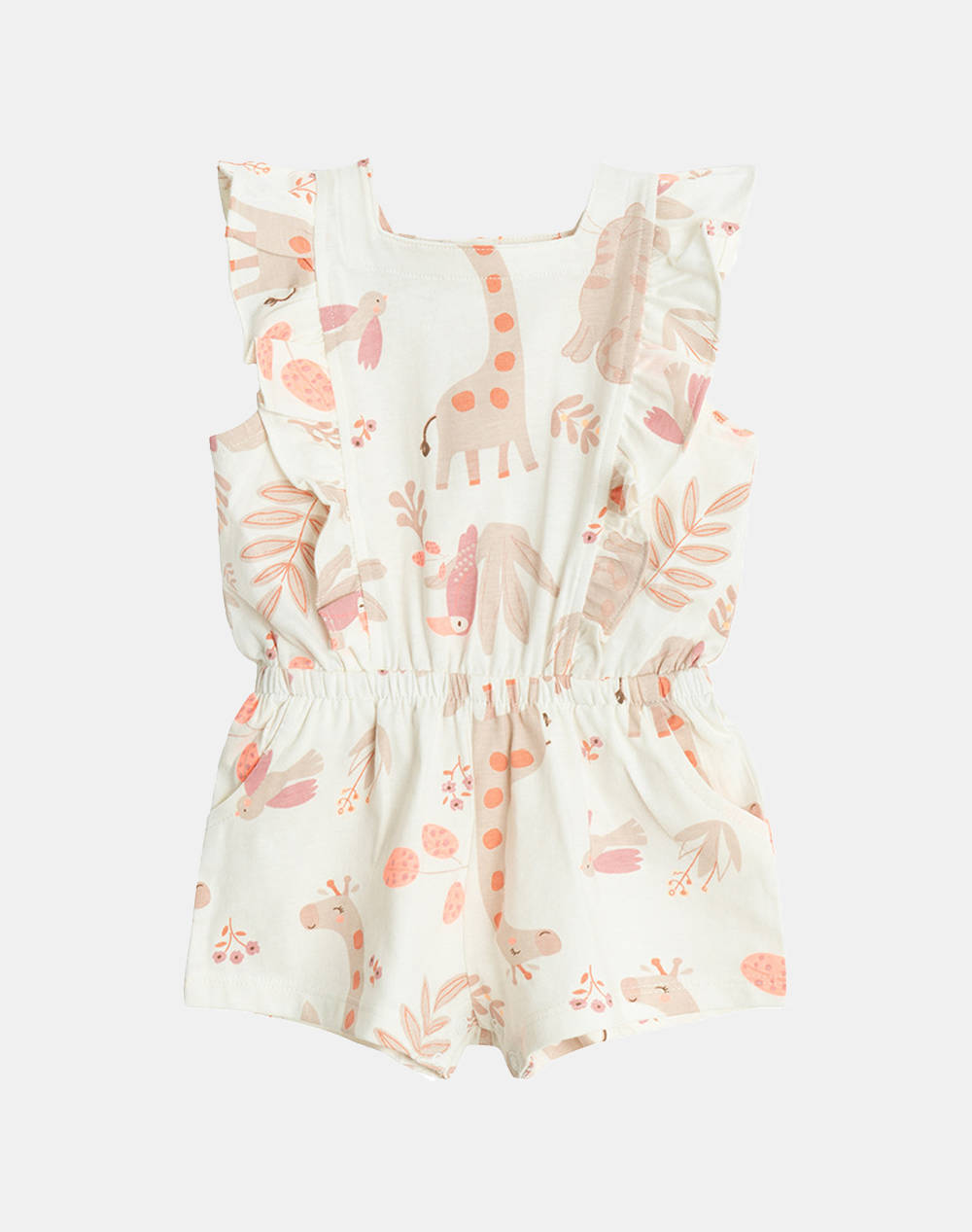 Cool Club Rompers Girl (0 2) Kids Girl Clothes Bodysuits Multi Cotton Ccg3002651 White Female Bodysuits