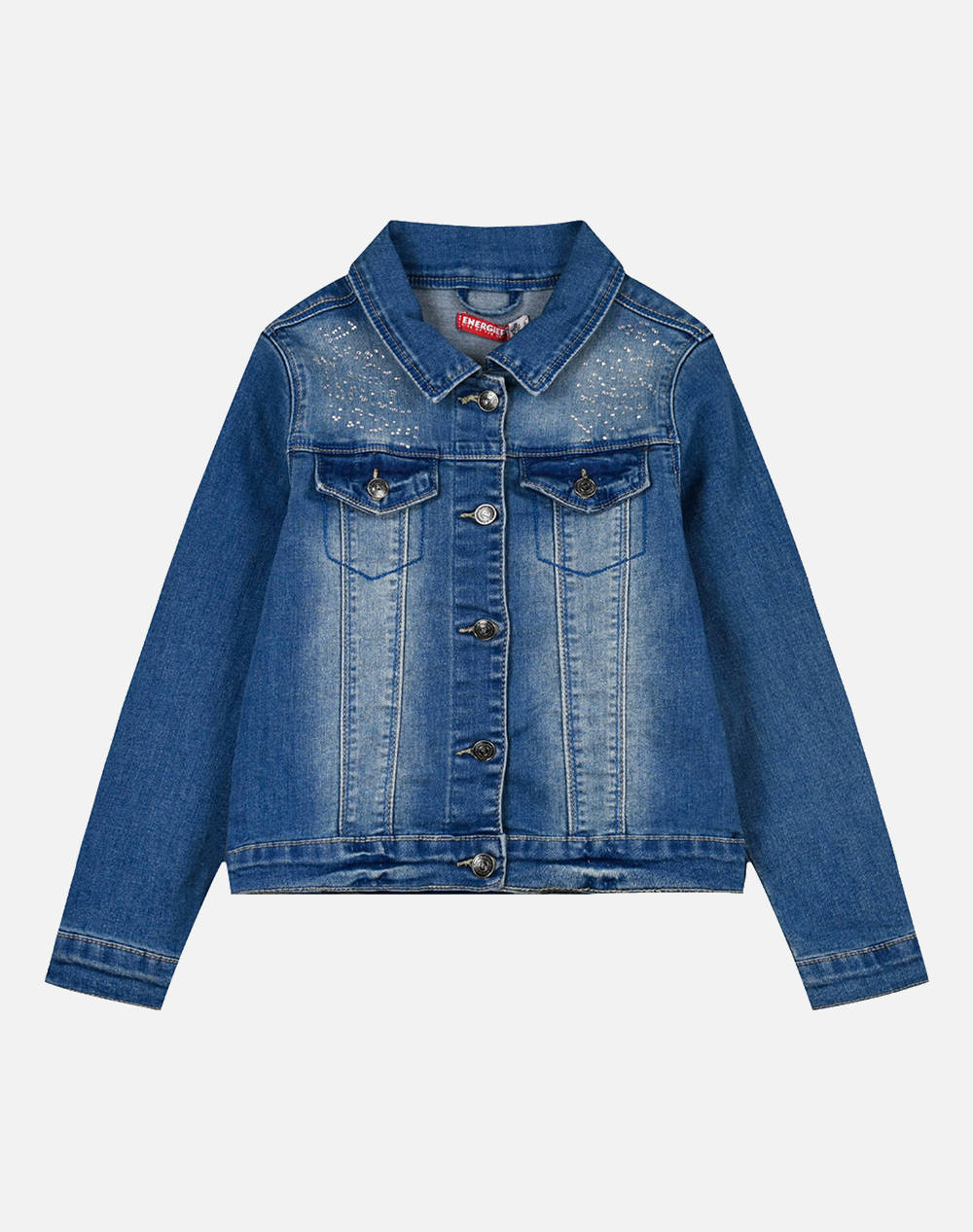 Energiers Girl Jacket Bebe Kids Girl Clothes Jackets Jeanblue Cotton,Elastic 15 224305 1 5 Female Jackets Blue