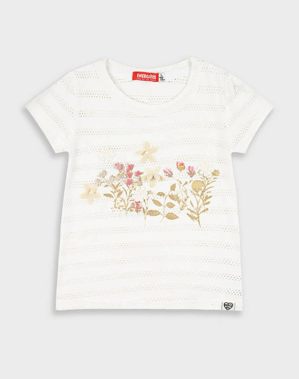 Energiers T Shirt Kids Girl Clothes Baby Cream Cotton 15 225324 5 093 Female Baby