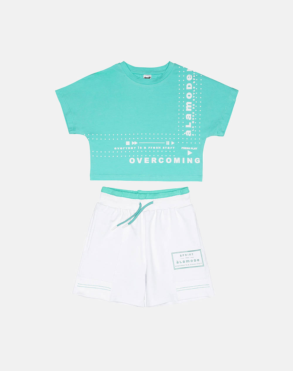 Sprint Set Junior Girl Kids Girl Sportswear Sets Veraman Cotton 251 4035 S530 Female Sets