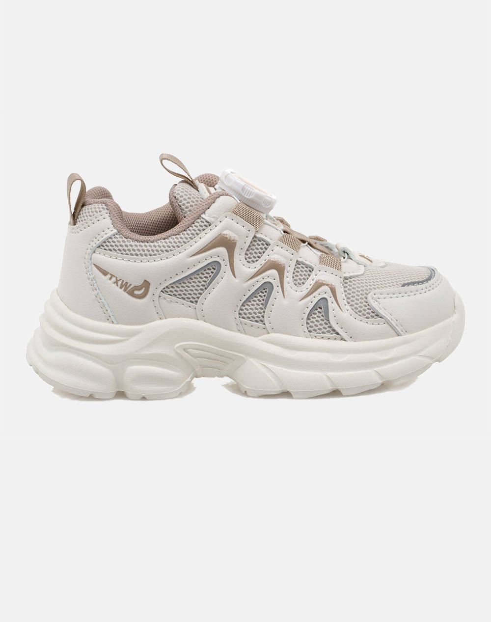 Exe Kids Sneakers Kids Girl Footwear Sneakers Offwhite Synthetic Ua700315224A 24A Female Sneakers