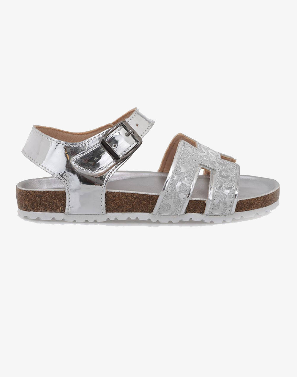 Exe Kids Sandals Kids Girl Footwear Flats Metallicsilver Synthetic Ua7009901680 680 Female Flats