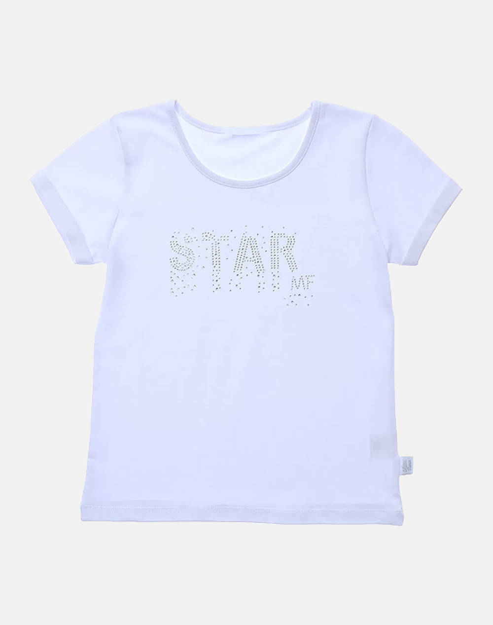 Matou Kids Girl T Shirt Kids Girl Clothes Shirts White Cotton,Elastic 1Gs25 Mfa2310 White Female Shirts