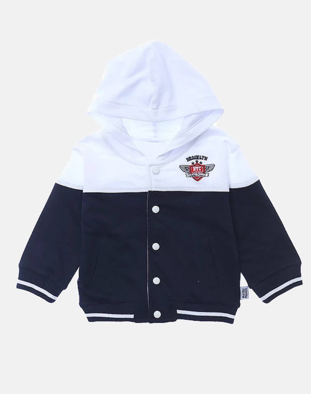 Matou Cardigan Kids Girl Kids Boy Clothes Jackets Darkblue Cotton 1Gs25 Mfa4120 Blue Male Jackets Blue
