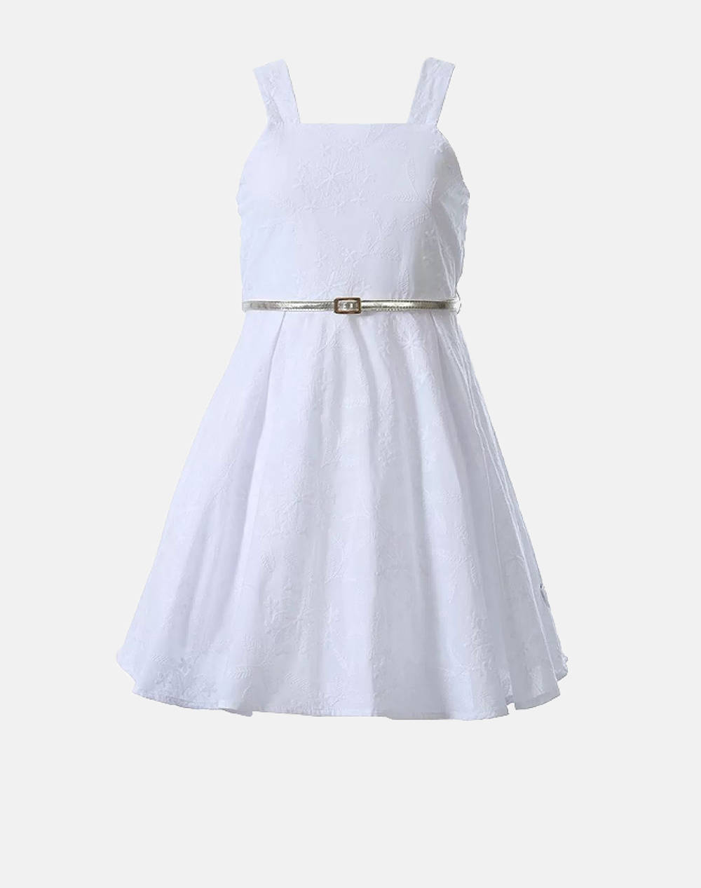 Matou Dress Kids Girl Kids Girl Clothes Dresses White Cotton 2S25 Mf3580 White Female Dresses