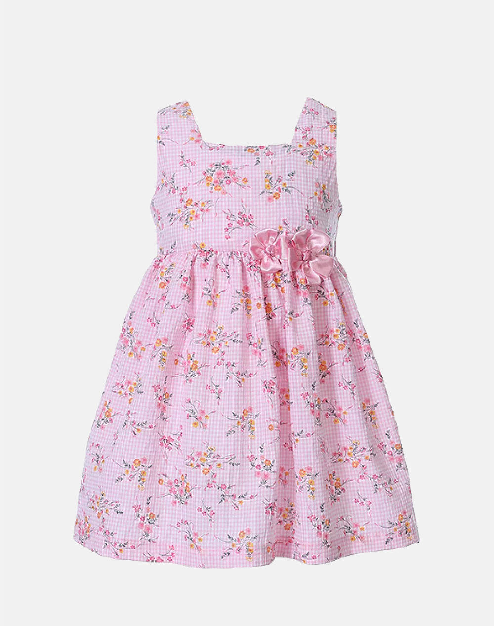 Matou Dress Kids Girl Kids Girl Clothes Baby Pink Cotton,Linen 2S25 Mf1570 Ρινκ Female Baby