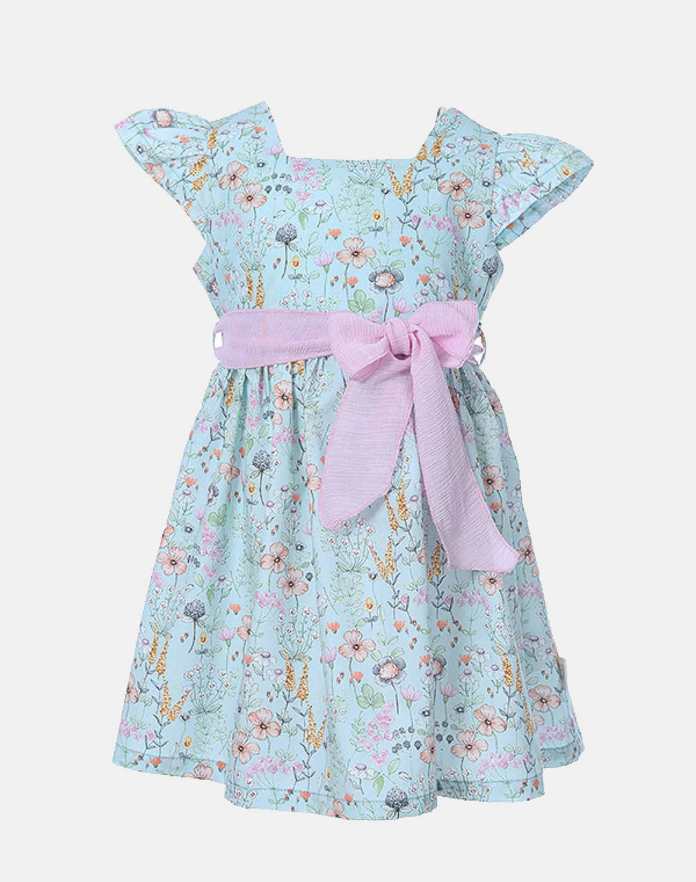 Matou Dress Kids Girl Kids Girl Clothes Dresses Mintgreen Cotton 2S25 Mf3500 Mint Female Dresses Green