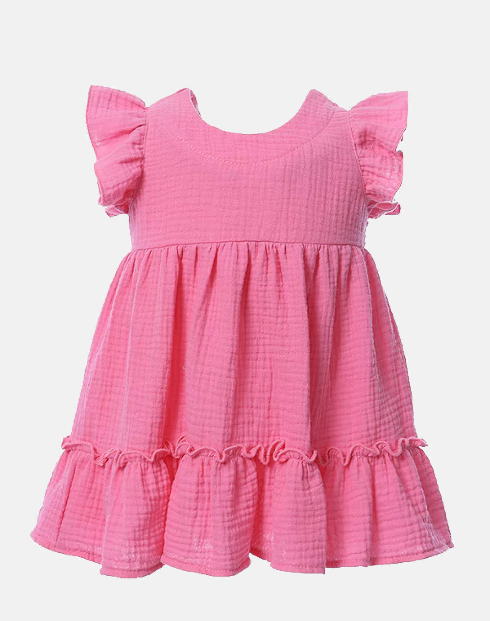 Matou Dress Kids Girl Kids Girl Clothes Dresses Fuchsia Cotton 2S25 Mf2560 Fuchsia Female Dresses