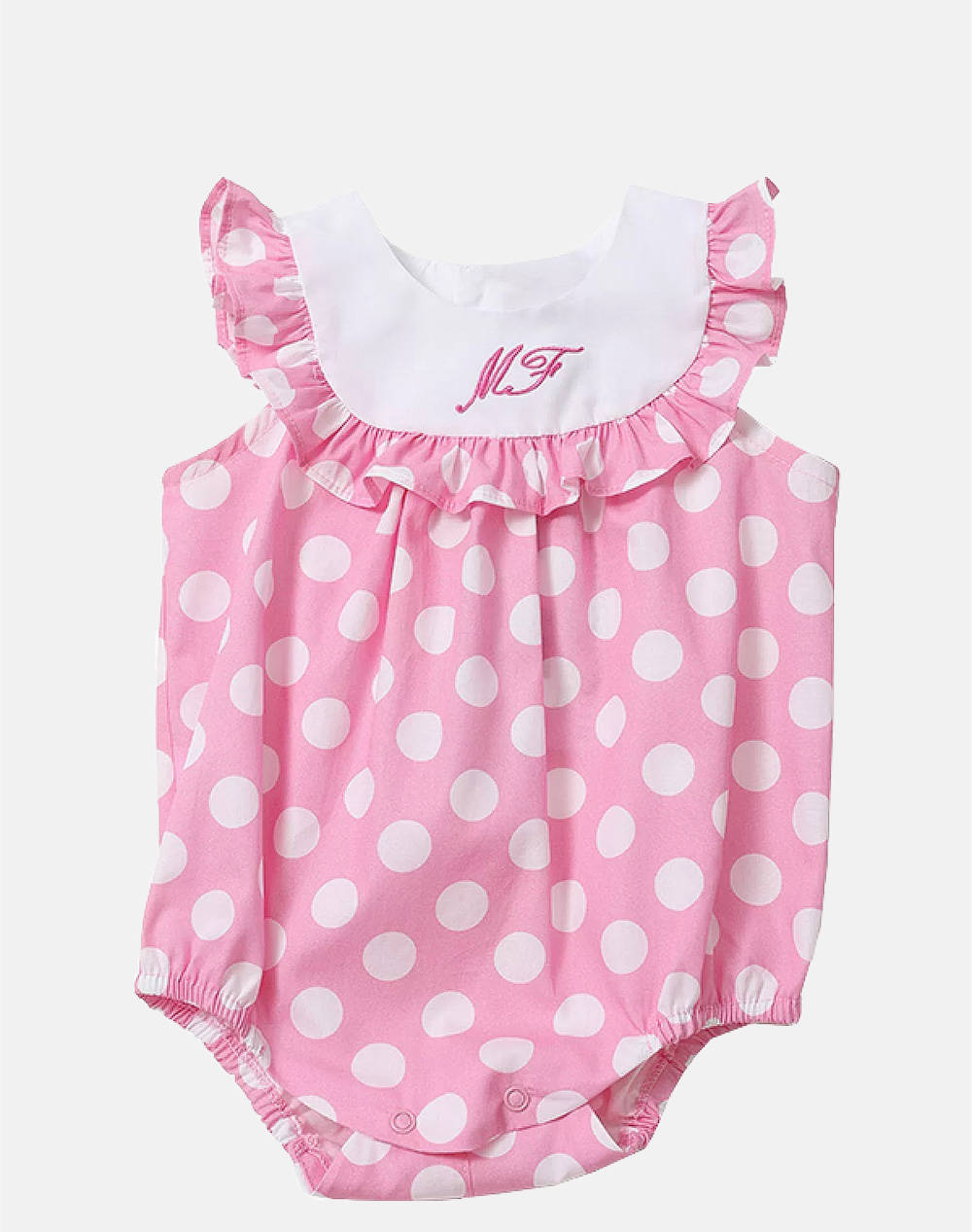Matou Rompers Kids Girl Kids Girl Clothes Baby Pink Cotton 2S25 Mf1190 Ρινκ Female Baby
