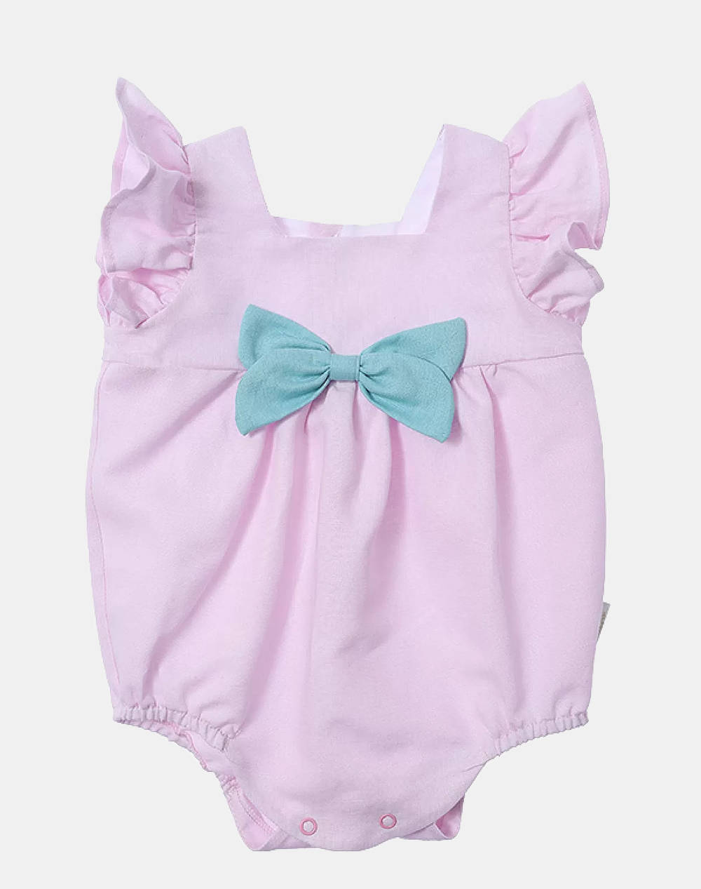 Matou Kids Onesie Girl Kids Girl Clothes Bodysuits Pink Cotton,Linen 2S25 Mf1200 Ρινκ Female Bodysuits